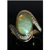 Image 25 : Excellent Opal & Diamond 14K Gold Ring