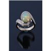 Image 8 : Excellent Opal & Diamond 14K Gold Ring