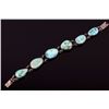 Image 2 : Navajo Kingman Turquoise Sterling Bracelet