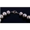 Image 3 : Navajo Graduated Silver Concho Bead Necklace 1920