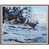 Image 2 : Persis Clayton Weirs Deer in Winter Print