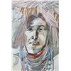 Image 3 : Original Sari Staggs Chief Water Color Painting