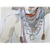 Image 4 : Original Sari Staggs Chief Water Color Painting