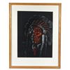 Image 1 : Nancy McLaughlin Powell Oil on Velvet Painting