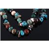 Image 8 : Navajo Multistrand & Multistone Necklace