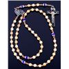 Image 1 : Wooly Mammoth Ivory & Chevron Beaded Rosary