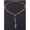 Image 2 : Wooly Mammoth Ivory & Chevron Beaded Rosary