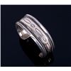 Image 3 : Navajo Old Pawn Sterling Silver Bracelet c. 1930-