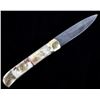 Image 2 : German Lever Lock Damascus Switchblade Knife