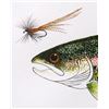 Image 4 : Rainbow & Brown Trout by Kimsiso Original Art