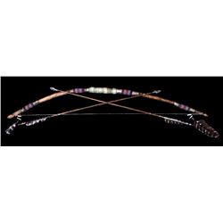 Sioux Indian Beaded Bow and Arrow