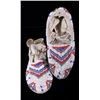 Image 1 : Shoshone Fully Beaded Moccasins c. 1950