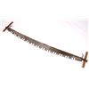 Image 8 : Large Antique Two Man Crosscut Lumber Saw