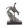 Image 2 : "Apache in Pursuit" Pewter by Philip Kraczkowski
