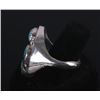 Image 3 : Navajo Sleeping Beauty Turquoise & Silver Ring