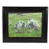 Image 1 : Original Taylor Lynde Oil Painting Titled 'Sage'