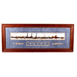 Original John Tracy II Framed Watercolor