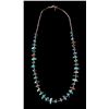 Image 1 : Navajo King's Manassa Turquoise & Heishe Necklace