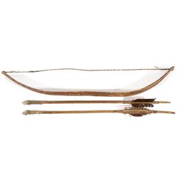 Sioux Reservation Child's Bow & Arrows