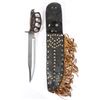 Image 2 : Liberty Knuckle Duster Knife with Leather Sheath