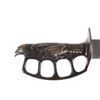 Image 8 : Liberty Knuckle Duster Knife with Leather Sheath