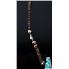 Image 7 : Sterling Silver Bear Claw & Turquoise Necklace
