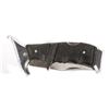 Image 10 : Folding Knife w/ Decorated Leather Sheath