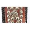 Image 15 : Folding Knife w/ Decorated Leather Sheath
