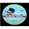 Image 1 : Atlantic Gasoline Round Sheet Metal Sign