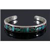 Image 8 : Set of Sterling Silver & Turquoise Bracelets
