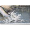 Image 8 : Limited Edition Maynard Reece Titled Leaping Trout