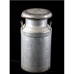 Gallatin CO-OP Metal Dairy Canister
