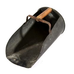 20th Century Metal Grain Feed Scoop