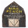 Image 1 : Hand Painted Mail Pouch Tobacco Advertising Sign