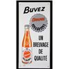 Image 1 : Buvez Orange Soda Metal Advertising Sign