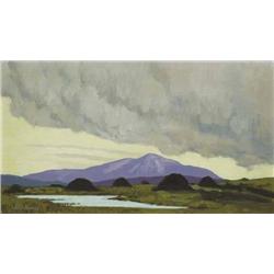 Paul Henry RHA (1876-1958) THREATENING RAIN, circ