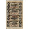 Image 1 : Uncut Sheet of 1857 Western Exchange Fire & Marine Insurance Co. Obsolete Notes