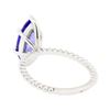 Image 2 : 2.53 ctw Tanzanite Ring - 14KT White Gold