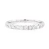 Image 2 : 0.7 ctw Diamond Ring - 14KT White Gold