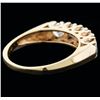 Image 3 : 14KT Yellow Gold 1.00 ctw Diamond Ring