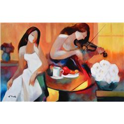 Gholam Yunessi Tranquil Melody on Canvas