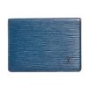 Image 1 : Louis Vuitton Blue Epi Leather ID Card Holder Wallet