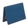 Image 3 : Louis Vuitton Blue Epi Leather ID Card Holder Wallet