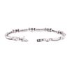 Image 3 : 2.05 ctw Diamond Bracelet - 14KT White Gold