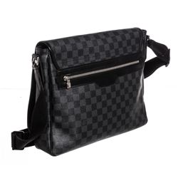 Louis Vuitton Damier Graphite Canvas Leather Daniel Messenger MM