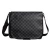 Image 2 : Louis Vuitton Damier Graphite Canvas Leather Daniel Messenger MM