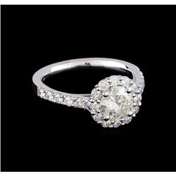 1.52 ctw Diamond Ring - 14KT White Gold