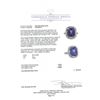Image 5 : 10.50 ctw Tanzanite And Diamond Ring - 18KT White Gold