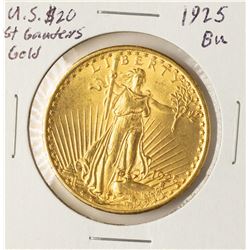 1925 $20 St. Gaudens Double Eagle Gold Coin