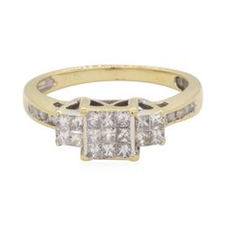 0.5 ctw Diamond Ring - 10KT Yellow Gold